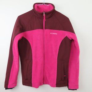 Columbia lightly lined Zip up Fleece Jacket Size L